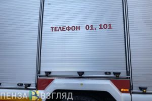 Около пензенского Мехлесхоза произошел торфяной пожар