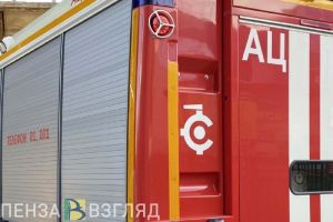 При пожаре в поселке Пензенской области погиб мужчина
