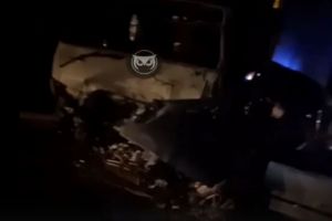На трассе в Пензенской области произошла страшная авария. Видео