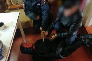 В Пензенской области тело зарезанного провезли по улице на велосипеде