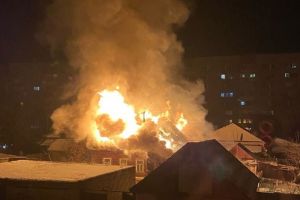 В пензенском МЧС рассказали подробности крупного пожара в Кузнецке