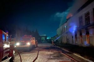 Пожар на спичечной фабрике в Пензенской области полностью ликвидирован