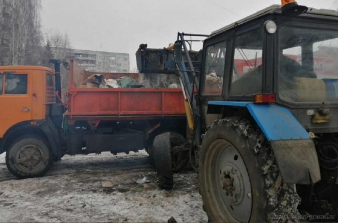 В Дальнем Арбекове избавились от несанкционированных навалов мусора