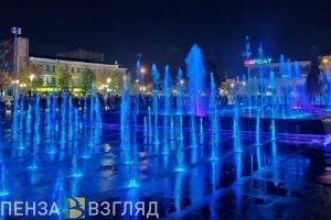 Уникальное лазерное шоу на пензенском фонтане. Часть 4. Октябрь 2020