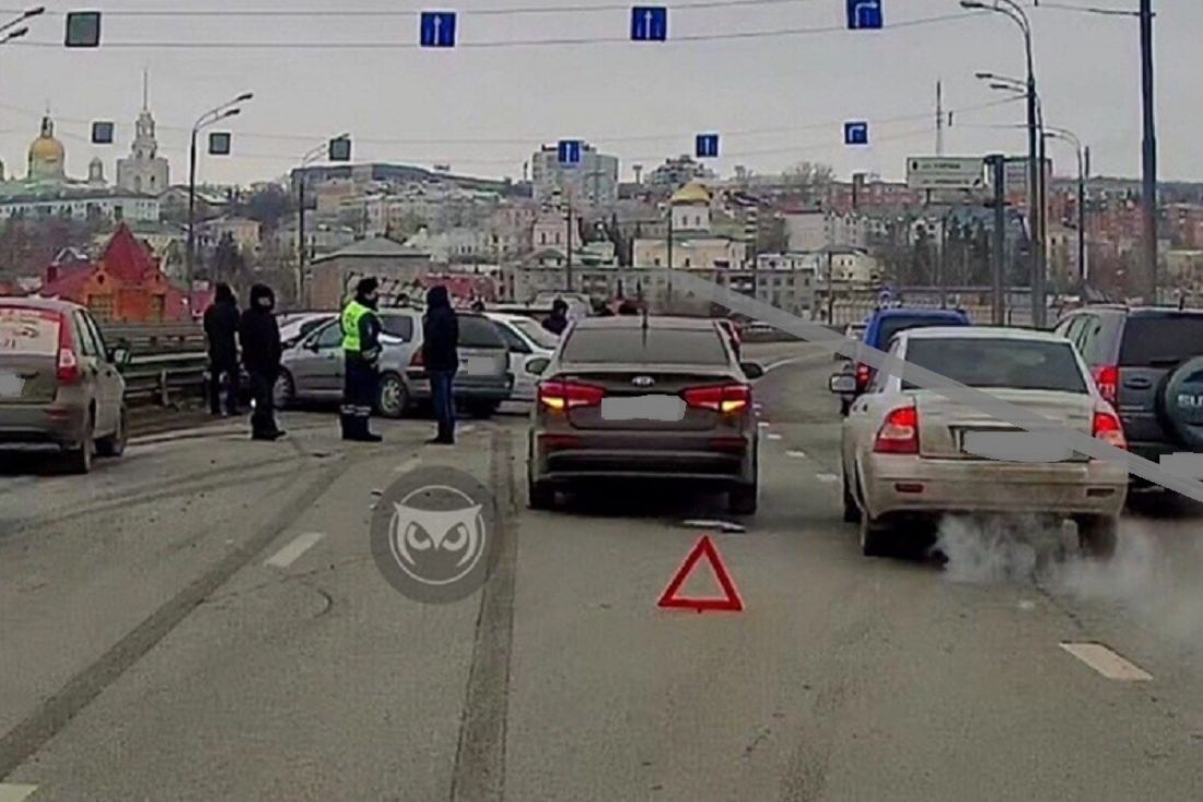 Стало известно о пострадавших в результате ДТП на Измайловском мосту в Пензе