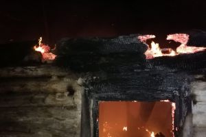 Появились фото с места смертельного пожара в Городищенском районе