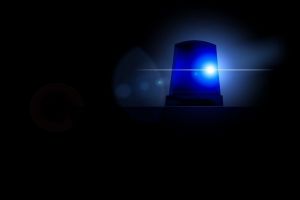 К автобусу в центре Пензы съехались сотрудники полиции