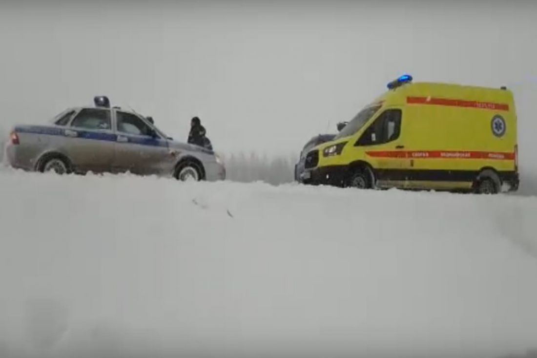 Пензенец был потрясен приездом «скорой» и полиции на место аварии. Видео