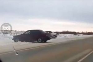 На пензенском участке трассы «Урал» произошла авария. Видео