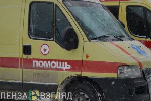 В Пензенской области сбитую женщину-пешехода увезли в больницу