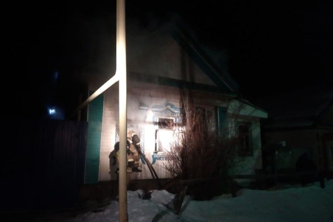 В Пензенской области произошел пожар с несколькими пострадавшими