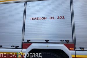 В Каменском районе огонь уничтожил деревянный дом