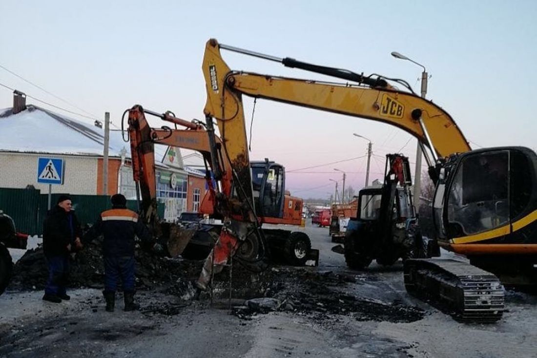 В Пензенской области ликвидируют аварию на магистральном водопроводе