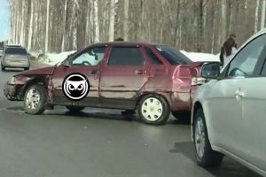 На дублере улицы Окружной в Пензе пострадали два водителя