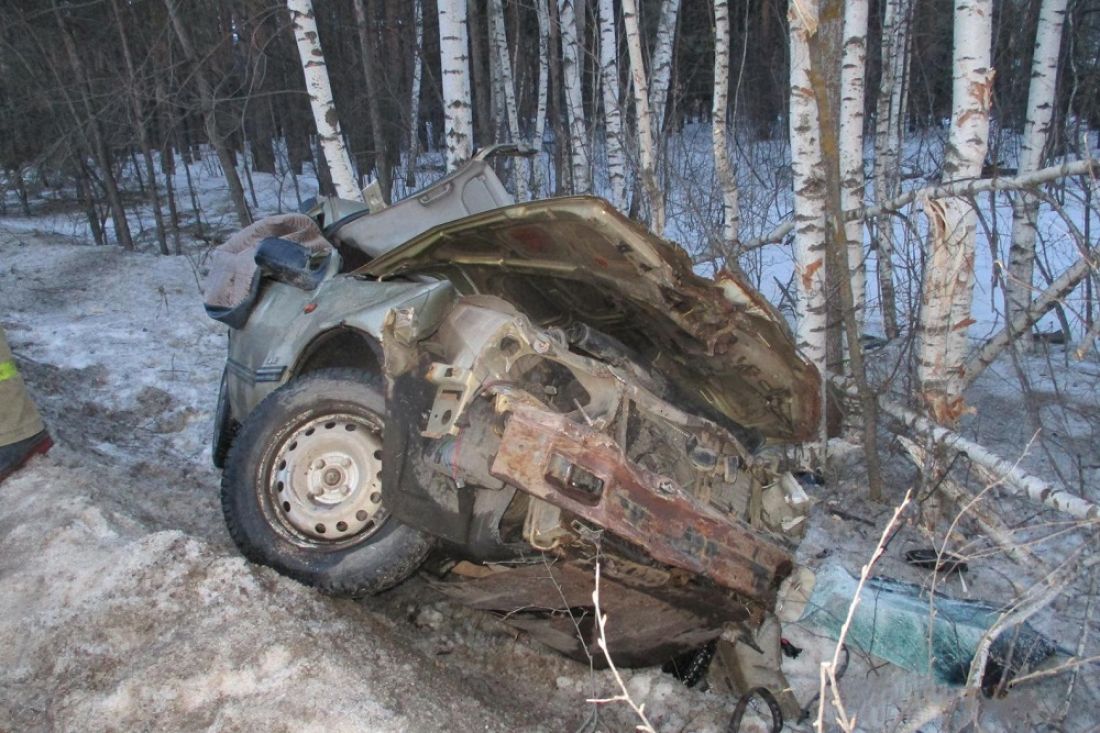 Опубликованы кадры с места жуткого ДТП на трассе «Тамбов-Пенза»
