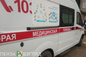 Водителя опрокинувшейся под Пензой легковушки увезли в больницу