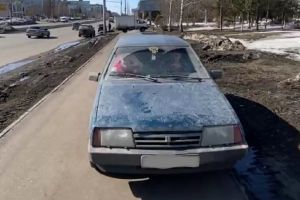 Пензенский автохам, ехавший по тротуару, оштрафован
