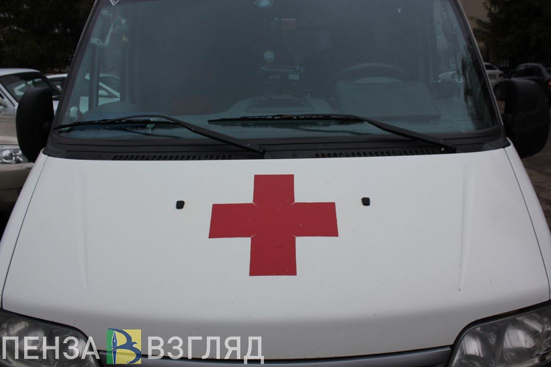 В Пензе после ДТП с грузовиком пострадал мотоциклист
