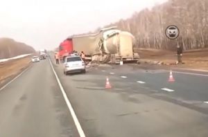Видео с места смертельного ДТП на трассе «Тамбов – Пенза» опубликовали очевидцы