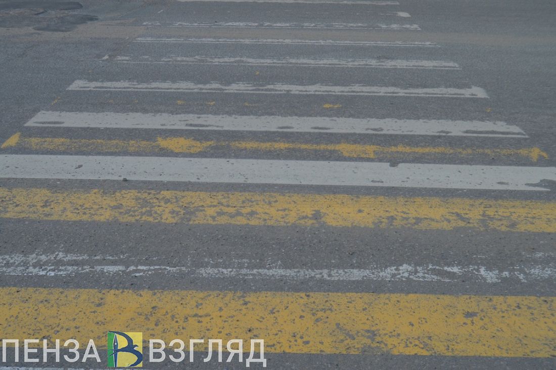 В Пензенской области молодой водитель иномарки сбил пешехода