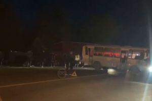 Опубликовано видео с места смертельной аварии под Пензой