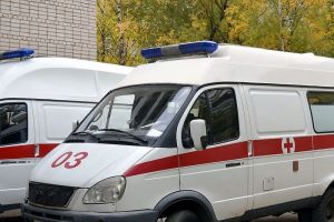 В Пензенской области после аварии госпитализирован мотоциклист