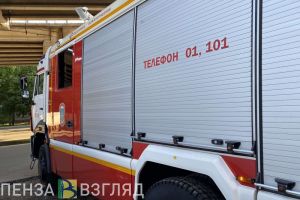 В пензенском МЧС сообщили о двух пожарах в Бессоновском районе