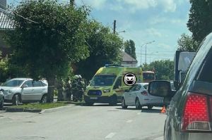 К месту ДТП в центре Пензы прибыли спасатели и «реанимация»