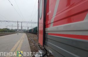 В Пензенской области поезд насмерть сбил женщину