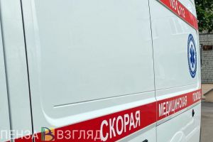 В Пензенской области после столкновения с грузовиком увезли в больницу водителя фургона