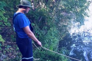 В Пензенской области водолазы вытащили из Сурского водохранилища труп