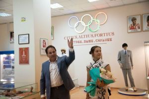 Участница Олимпиады Наталья Афремова встретилась в Пензе с юными спортсменами