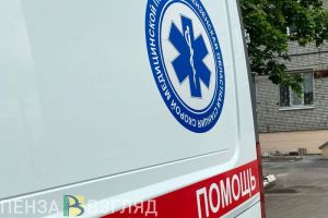 Утром под Пензой к месту жесткой аварии приехала «скорая помощь»