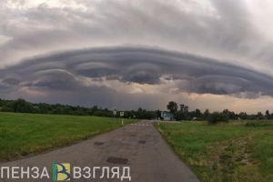 На Пензенскую область в пятницу обрушится непогода