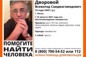 В Пензе пропал 73-летний Всеволод Дворовой