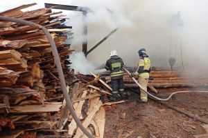 В пензенском МЧС прокомментировали пожар на улице Измайлова