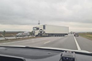 Пензенцы публикуют видео с места ДТП на трассе М-5