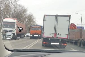Авария под Пензой спровоцировала огромную пробку на трассе М-5
