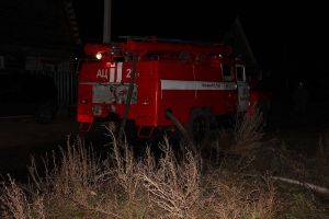 Опубликованы фотографии с места смертельного пожара в Пензенской области