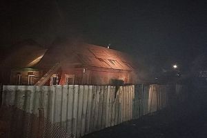 Пензенское управление МЧС сообщило о пострадавших в сгоревшем ночью жилом доме