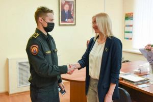Пензенскому боксеру вручены знак и удостоверение Мастера спорта России