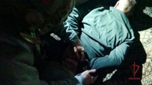 Появились фото задержания мужчины с пистолетами Пензенском районе