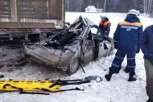 Последствия смертельного ДТП в Пензенской области ликвидировали спасатели