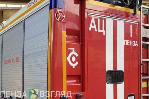 Пензенец погиб при пожаре в бане