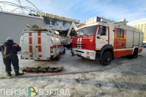 В пензенском «Современнике» прошли пожарно-тактические учения. Фотогалерея