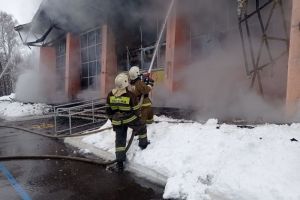 На место пожара в санатории «Нива» выехал пензенский губернатор