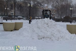 Из-за непогоды в Пензе введен режим повышенной готовности