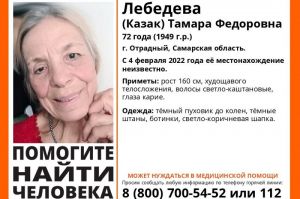 Пензенцев просят помочь в поисках пенсионерки из Самарской области