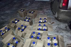 В Пензенской области водитель незаконно перевозил 300 литров спиртосодержащей продукции
