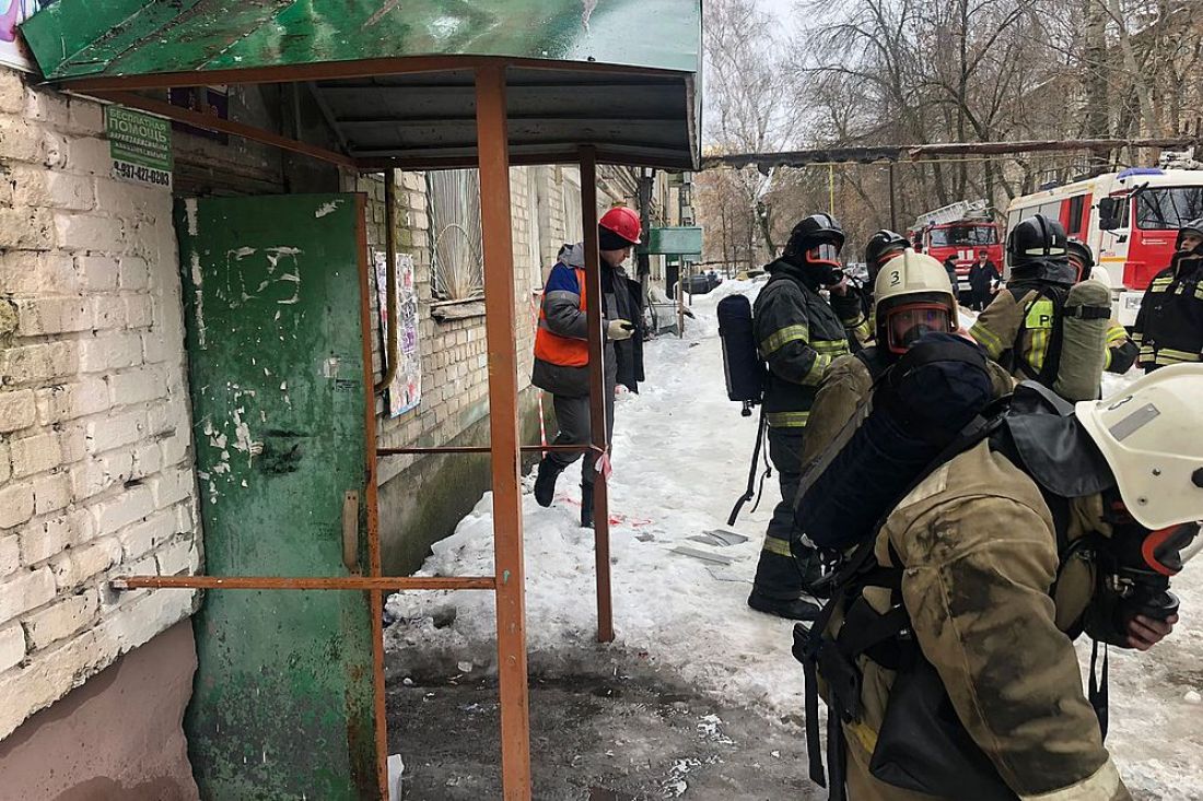 В многоквартирном доме на улице Калинина в Пензе произошел пожар